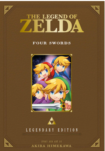 Legend of Zelda Four Swords Manga book all in one book